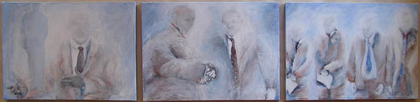 Suits Make Men, The Handshake, Lined Up