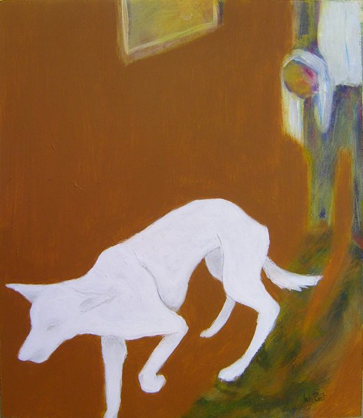 The Dream 1 (white dog)