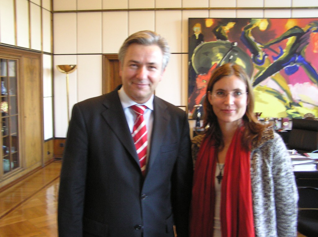 Meeting with the Mayor of Berlin, Mr Klaus Wowereit