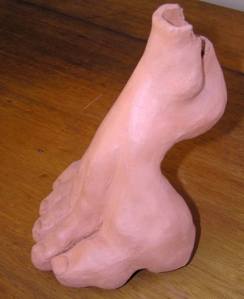 Clay Foot side view (IRust)