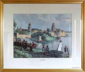 Hotel deco-busting collage 'Love and Devotion' by Imke Rust