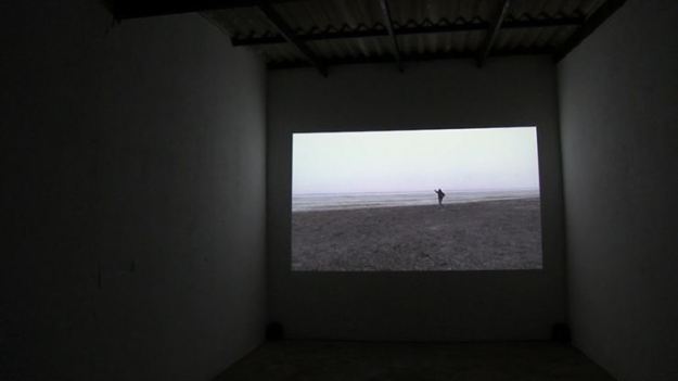 Sowing Salt (Video Installation, Swakopmund 2012)
