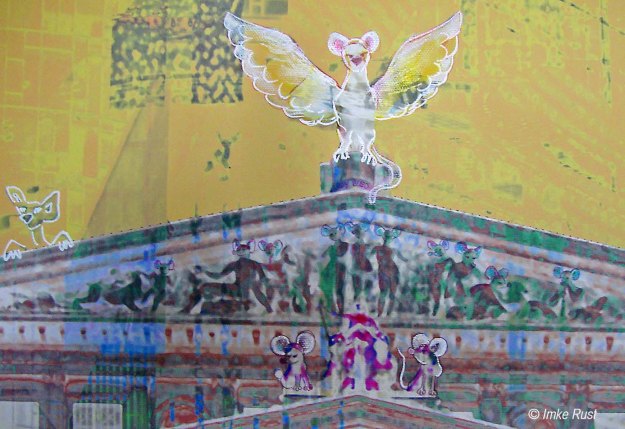 Mice are dancing on the roof... how many mice do you see?