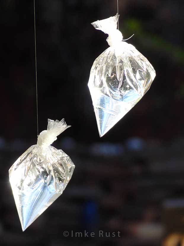 Detailed view of individual raindrops © Imke Rust