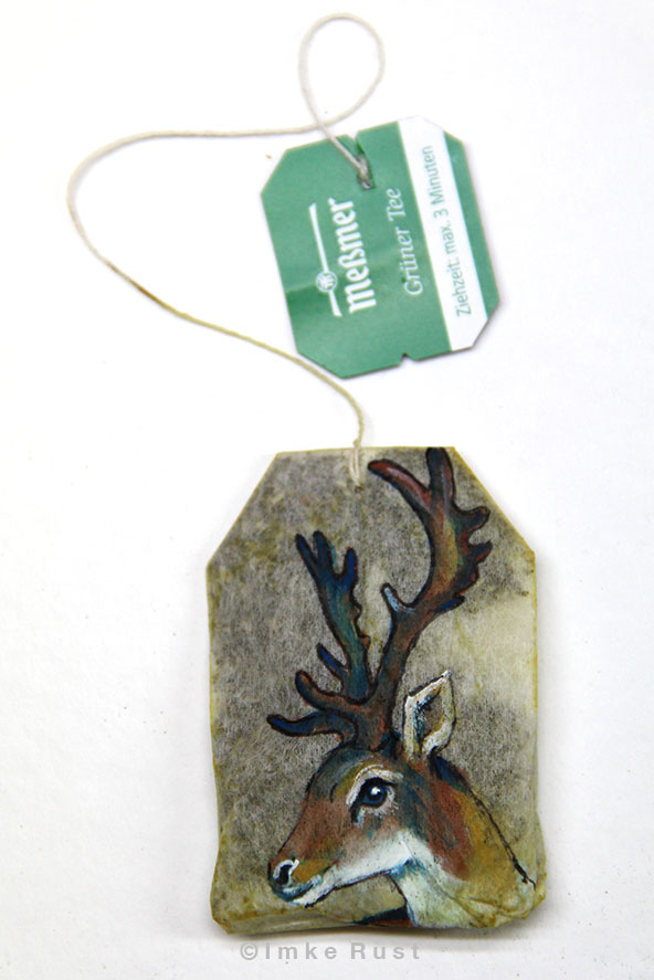 Teabag Totem Series (Deer/Elk)