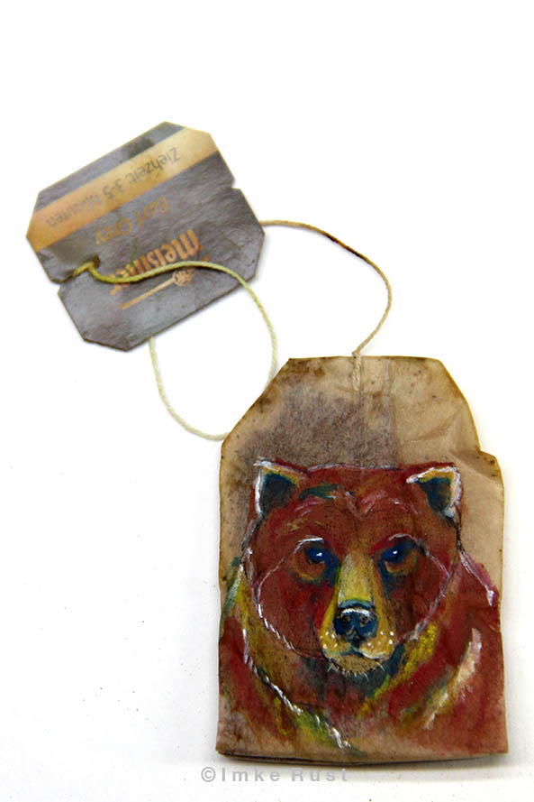 Teabag Totem Series (Bear)