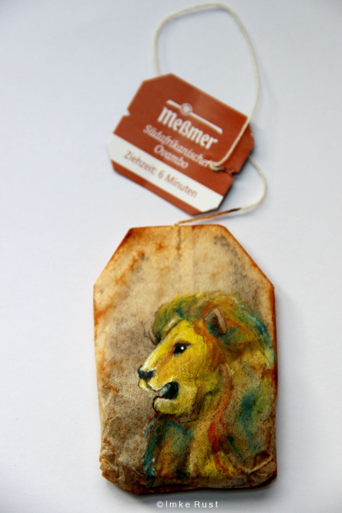 Teabag Totem Series (Lion)