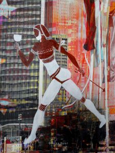 The White Lady in new surroundings...