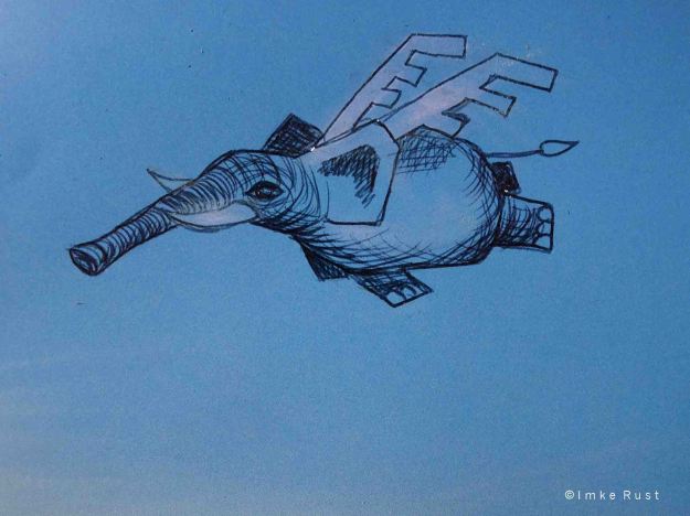 Detail of my Hotel-Deco-Busting Intervention Nr 16.