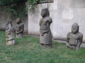 Some of the Baba figures which inspired the art project