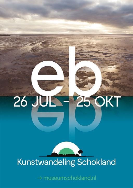 Kunstwandeling EB | Art walk EB  
​MUSEUM SCHOKLAND 
26 Juli - 26 Oktober 2020
(Poster)
